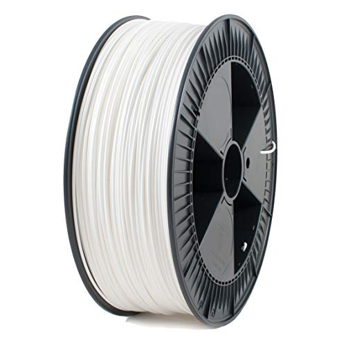 ICE FILAMENTS, PLA Filament, 3D Drucker Filament, 2.85mm, 2.30kg, Wondrous White (Weiß) ICEFIL3PLA135 von ICE FILAMENTS