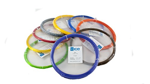 ICE FILAMENTS ICE30FUN065 ABS+ Filament, 2.85 mm, 50 g Fun Pack, Bold Blue von ICE FILAMENTS