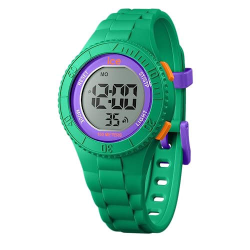 Ice-Watch - ICE digit Green purple orange - Grüne Jungenuhr mit Plastikarmband - 021616 (Small) von ICE-WATCH