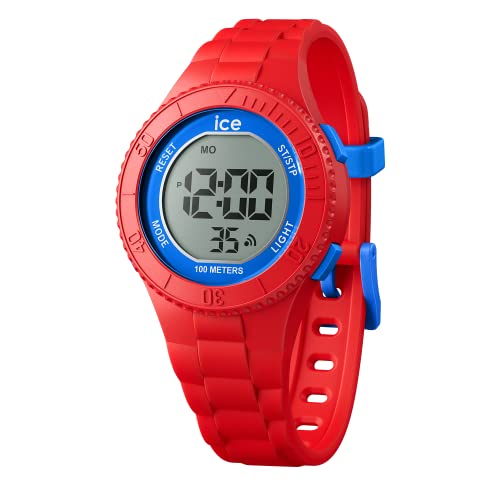 Ice-Watch - ICE digit Red blue - Rote Jungenuhr mit Plastikarmband - 021276 (Small) von ICE-WATCH