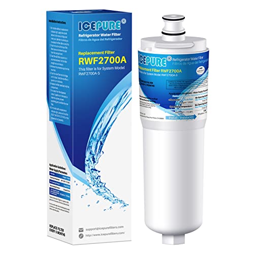 ICEPURE CS-52 Kühlschrank-Wasserfilter kompatibel mit Bosch 640565, Whirlpool WHKF-R-PLUS, EVOLFLTR10, 3M Cuno CS-52, CS-51, CS-450, CS-451, CS-452, CS-512, 5553629, 5586605, W1085 590, 1. Lieferumfang: von ICEPURE