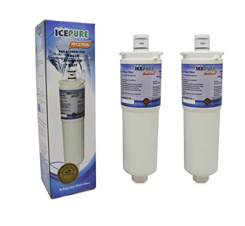 IcePure RFC2700A Kühlschrank Wasser Filter kompatibel mit CS-52 fur Siemens, Bosch, Neff CS52 2 Stuck IcePure RFC2700A Kühlschrank Wasser Filter kompatibel mit CS-52 fur Siemens, Bosch, Neff CS52 2 Stuck von ICEPURE