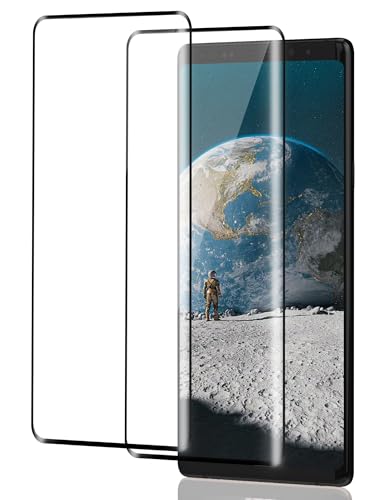 ICESPRING 2 Stück für Panzerglas für Samsung Galaxy Note 9 Schutzfolie, Fingerabdruck-ID Panzerfolie für Samsung Note 9 Folie, 9H Härte Schutzglas für Galaxy Note 9 Panzer Schutz Glas von ICESPRING