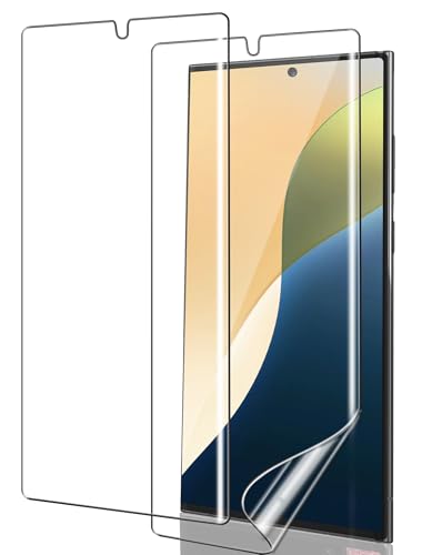 ICESPRING für Panzerglas für Samsung Galaxy S22 Ultra Schutzfolie, 2 Stück Weich TPU Kratzfest Panzerfolie für Samsung S22 Ultra Folie, Schutzglas für Galaxy S22 Ultra Panzer Schutz Glas von ICESPRING
