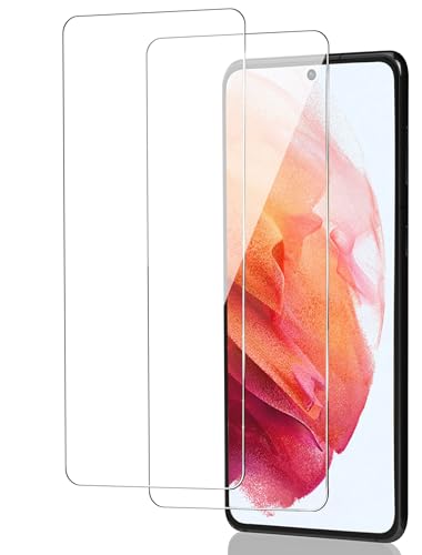 ICESPRING für Panzerglas für Samsung Galaxy S21 Schutzfolie, 2 Stück Fingerabdruck-ID Panzerfolie für Samsung S21 Schutzfolie, 9H Härte Schutzglas für Galaxy S21 Panzer Schutz Glas von ICESPRING