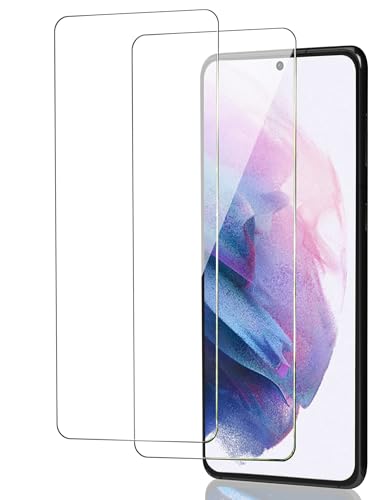 ICESPRING für Panzerglas für Samsung Galaxy S21 Plus Schutzfolie, 2 Stück Fingerabdruck-ID Panzerfolie für Samsung S21+ Schutzfolie, 9H Härte Schutzglas für Galaxy S21 Plus Panzer Schutz Glas von ICESPRING