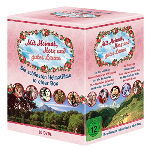 Mit Heimat, Herz und guter Laune - Die schönsten Heimatfilme in einer Box [10 DVDs] von ICESTORM Entertainment GmbH