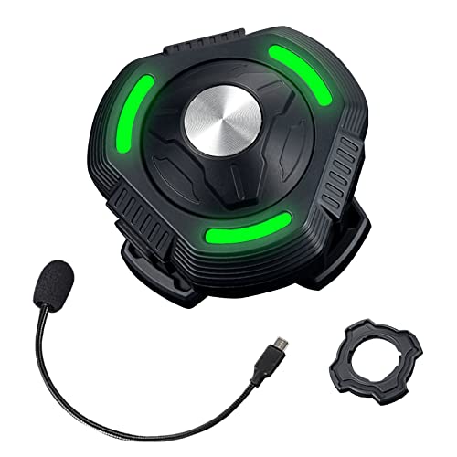 ICEWHWWL Motorrad Bluetooth-kopfhörer, Motorrad-Kopfhörer mit DSP Multi Noise Cancelling 5.3 Bluetooth mit verstellbarem Mikrofon IPX6 wasserdicht, für Outdoor-Fahrten von ICEWHWWL