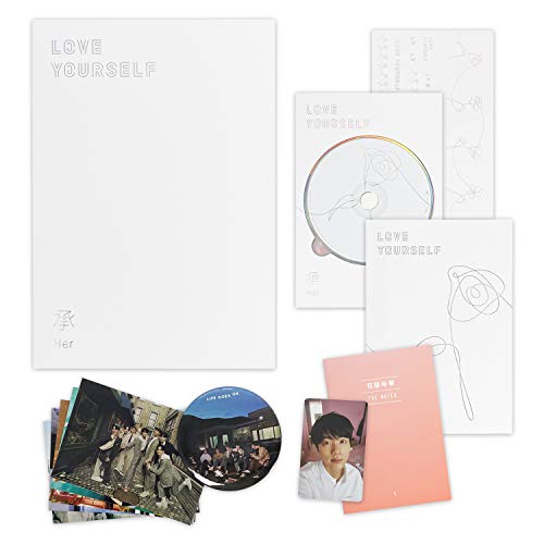 BTS 5th Mini Album - LOVE YOURSELF 轉 HER [ L ver. ] CD + Photobook + Mini Book + Photocard + Sticker Pack + FREE GIFT / K-POP Sealed von ICEWIL