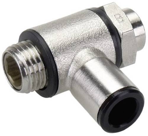 ICH Drosselrückschlagventil 304808 Außengewinde: 1/4  Passend für Rohr-Durchmesser: 8mm 1St. von ICH