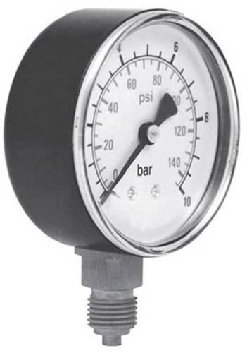 ICH Manometer 301.40.16 Anschluss (Manometer): Unterseite 0 bis 16 bar Außengewinde 1/8  1St. von ICH