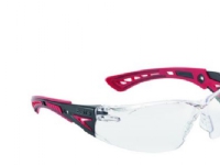 Bollé Schutzbrille ready - Rush+, leicht &amp  sportlich mit flexiblen Bügeln in rot/schwarz von ICM A/S