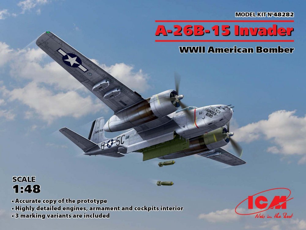 A-26B-15 Invader - WWII American Bomber von ICM