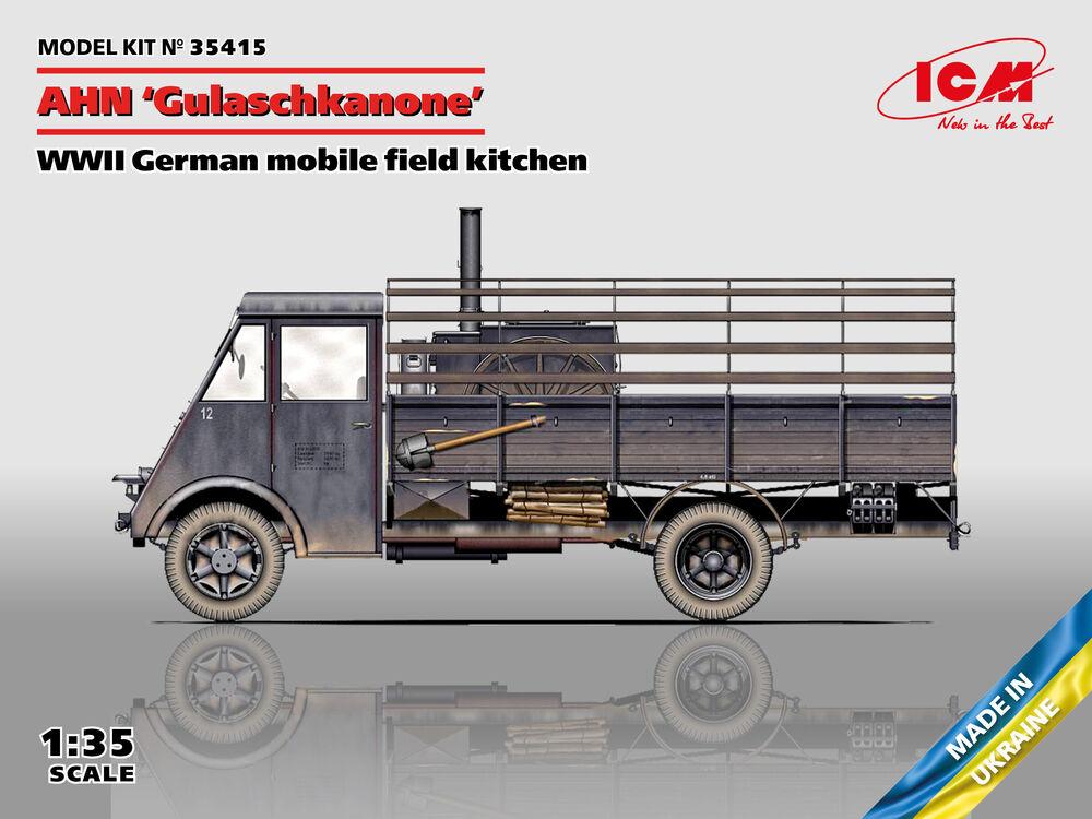 AHN Gulaschkanone - WWII German mobile field kitchen von ICM