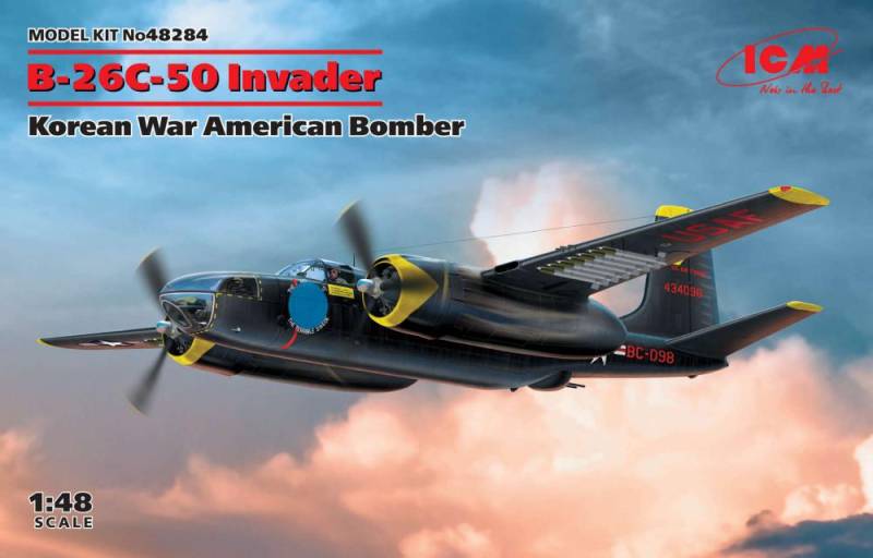 B-26-50 Invader, Korean War American Bomber von ICM