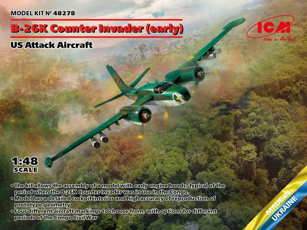 B-26K Counter Invader (early), US Attack Aircraft von ICM