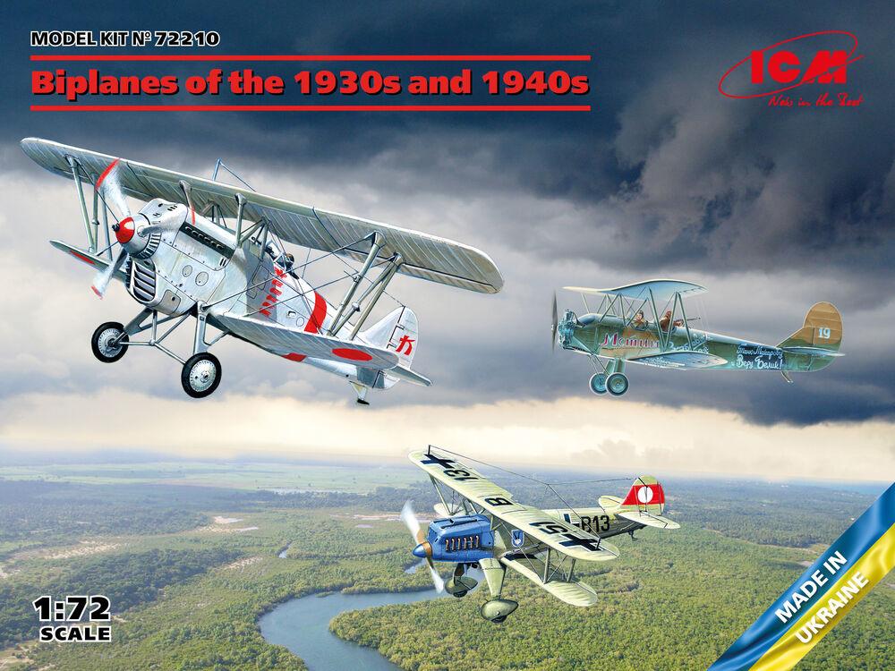 Biplanes of the 1930s and 1940s (Bü-51A-1, Ki-10-II, U-2/Po-2VS) von ICM