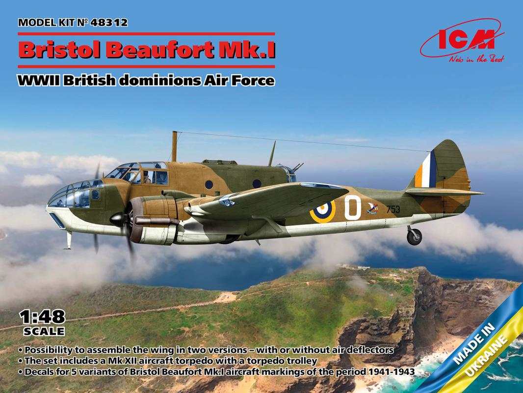 Bristol Beaufort Mk.I - WWII British dominions Air Force von ICM