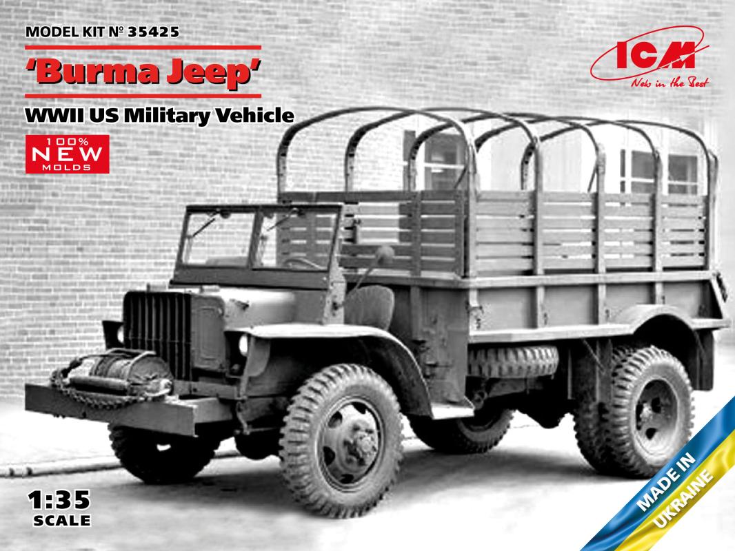 Burma Jeep - WWII US Military Vehicle von ICM