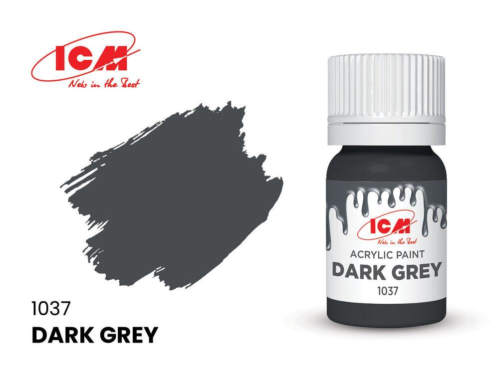 Dark Grey - 12 ml von ICM