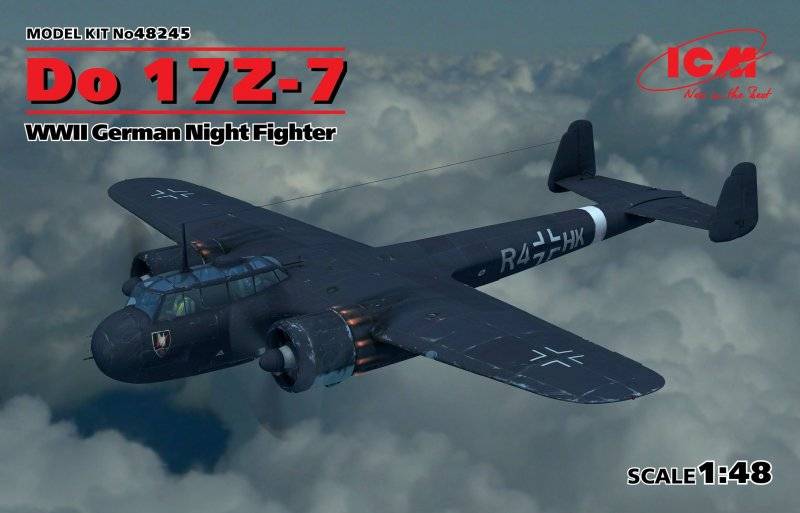 Dornier Do 17Z-7, WWII German Night Fighter von ICM