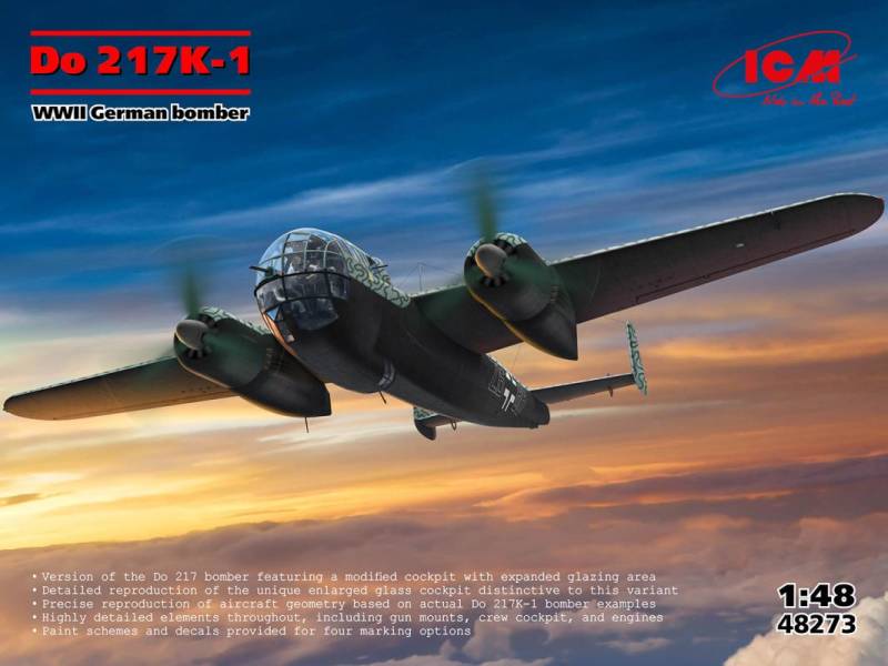 Dornier Do 217K-1 - WWII German bomber von ICM