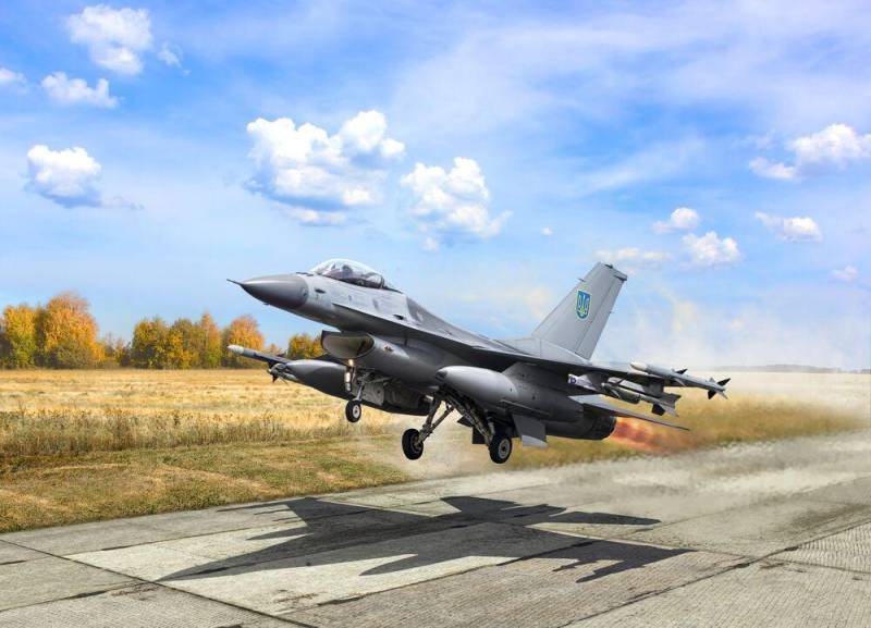 F-16AM with PAG-14 - Ukrainian Air Forces von ICM
