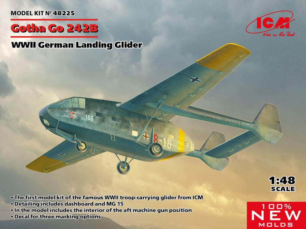 Gotha Go 242B, WWII German Landing Glider von ICM
