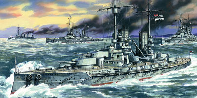 Grosser Kurfürst, German Battleship, WWI von ICM