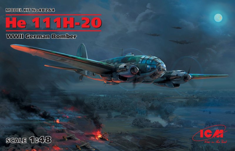 Heinkel He 111 H-20 - WWII German Bomber von ICM