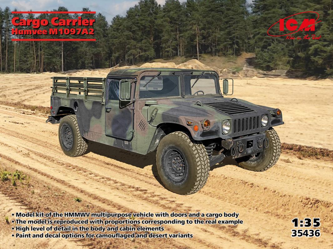 Humvee M1097A2 Cargo Carrier von ICM