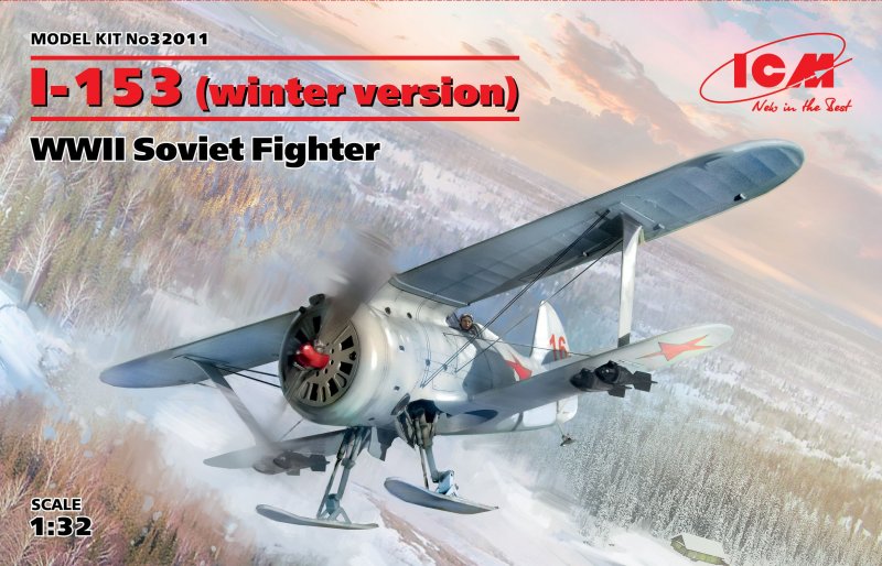 I-153 (winter version),WWII Soviet Fighter von ICM