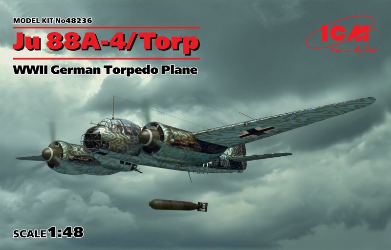 Junkers Ju 88 A-4 Torp / A-17 WWII German Torpedo Plane von ICM