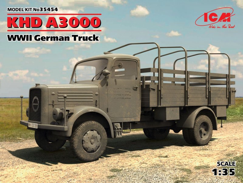 KHD A3000, WWII German Truck von ICM