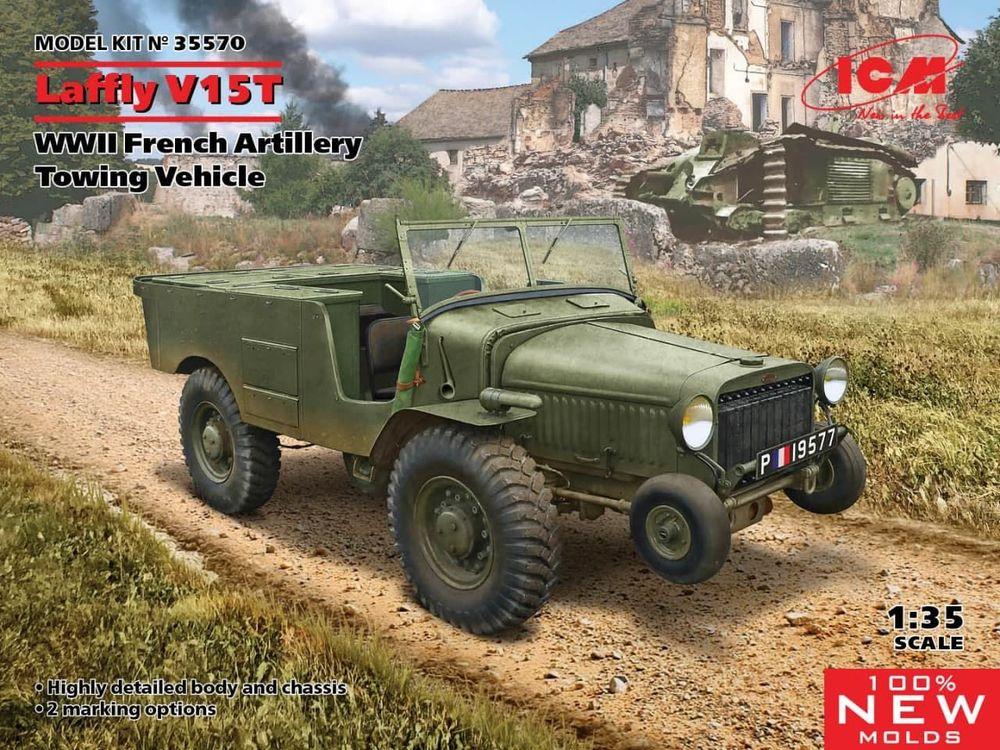 Laffly V15T, WWII French Artillery Towing Vehicle von ICM