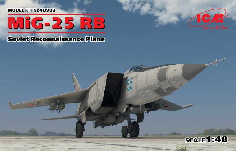 MiG-25 RB Sovit Reconnaissance Plane von ICM