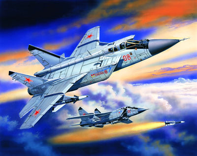 MiG-31 Foxhound Soviet Heavy Fighter Interceptor von ICM