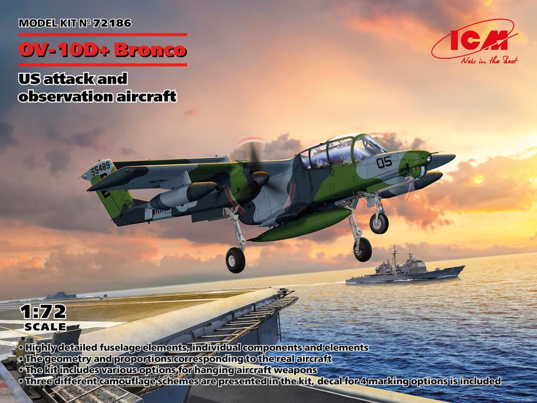 OV-10D Bronco - US attack and observation aircraft von ICM