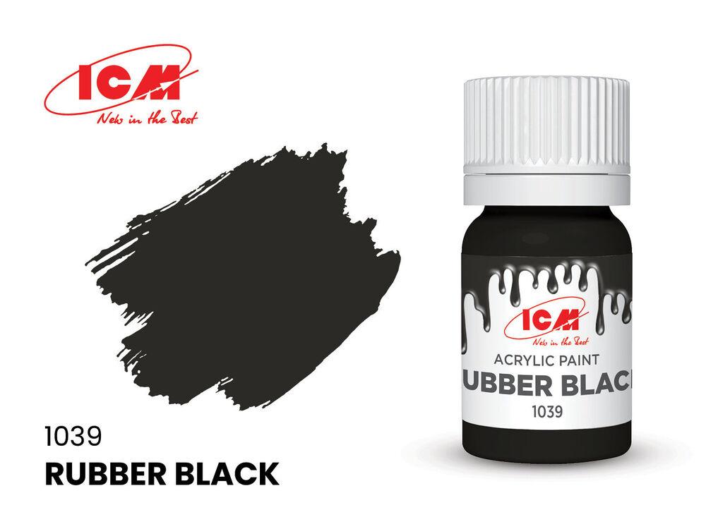 Rubber Black - 12 ml von ICM