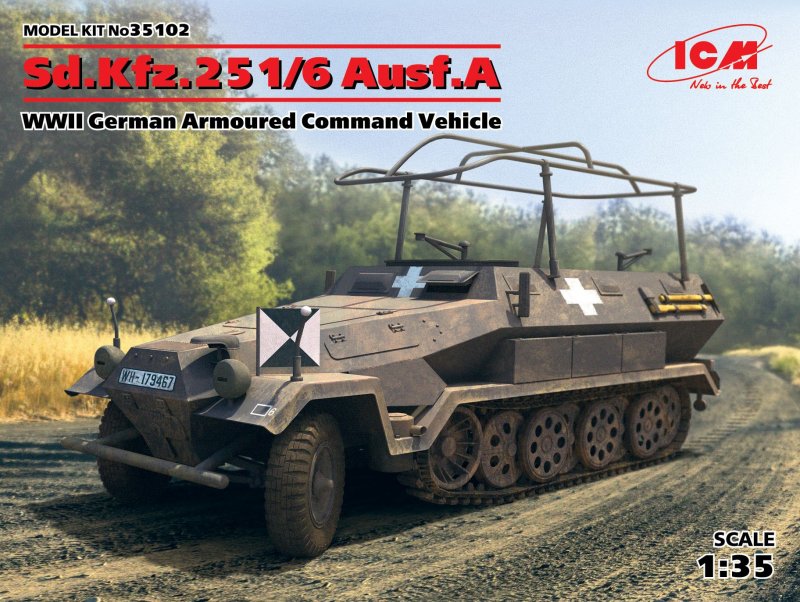 Sd.Kfz.251/6 Ausf.A,WWII German Armoured Command Vehicle Sd.Kfz.251/6 Ausf.A,WWII German Armoured Command Vehicle von ICM