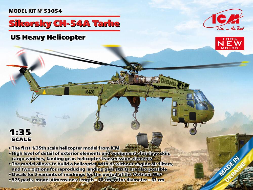 Sikorsky CH-54A Tarhe - US Heavy Helicopter von ICM