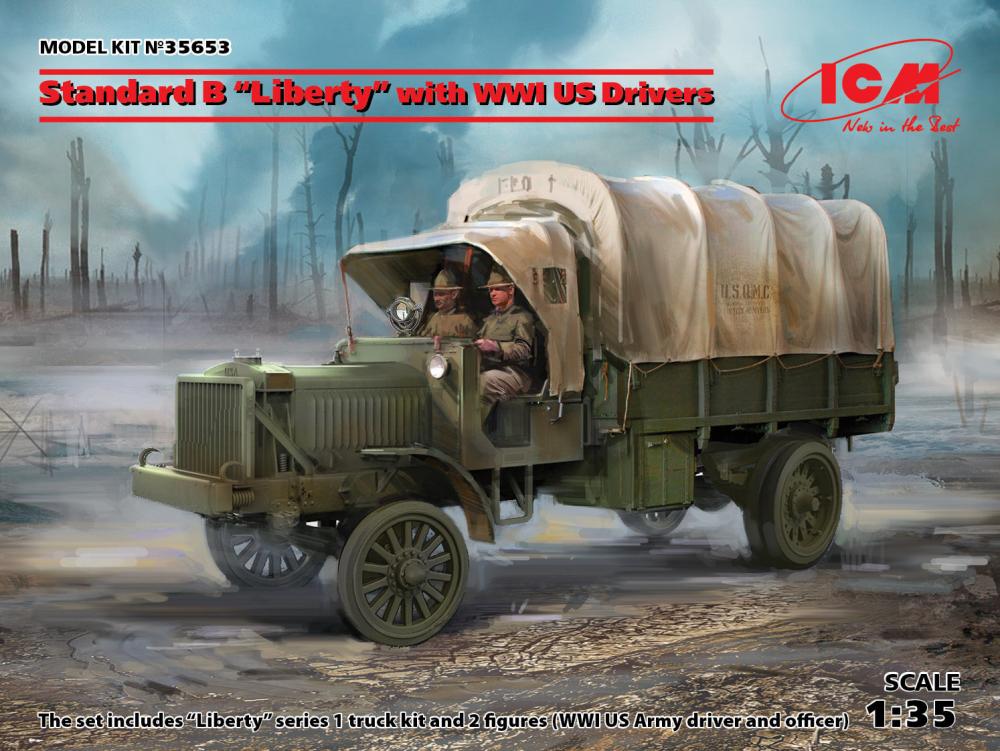 Standard B Liberty with WWI US Drivers von ICM