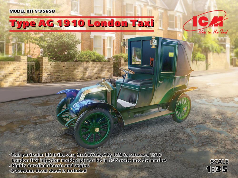 Type AG 1910 London Taxi von ICM