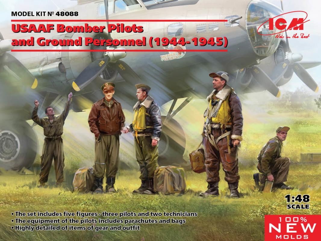 USAAF Bomber Pilots and Ground Personnel (1944-1945) von ICM