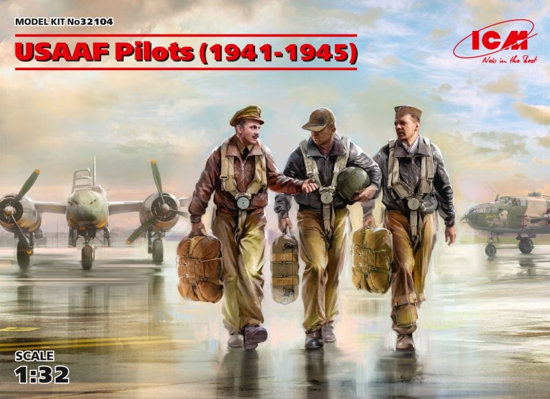 USAAF Pilots (1941-1945) (3 figures) von ICM