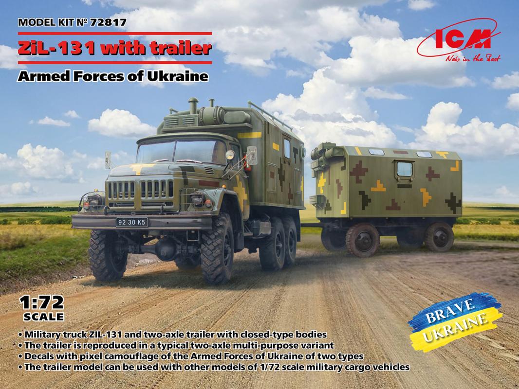 ZiL-131, Truck with trailer Armed Forces of Ukraine von ICM