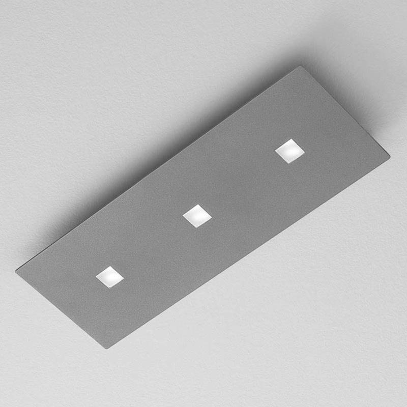 ICONE Isi - LED-Deckenleuchte in dezentem Grau von ICONE