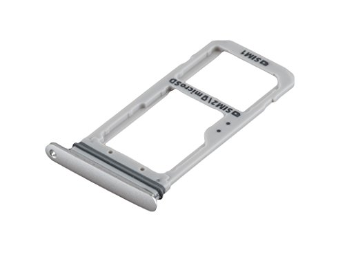 ICONIGON Ersatz für Galaxy S7 Edge Dual (SM-G935FD) SIM/SD-Kartenhalter inkl. Dichtung (Silber) von ICONIGON