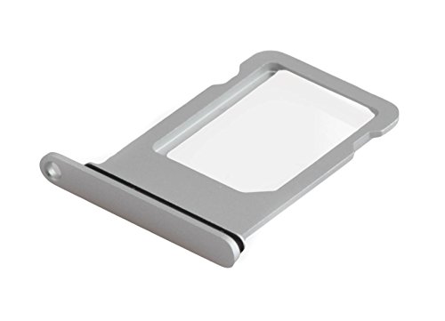 ICONIGON Ersatz für iPhone 7 Plus SIM-Kartenhalter inkl. Dichtung (Silber) von ICONIGON