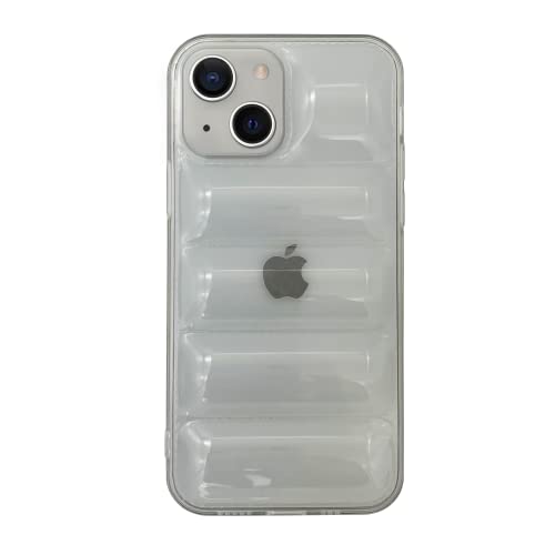 ICOVERI Schutzhülle für iPhone 13 Puffer, TPU-Schutzhülle mit Luftblasen für zusätzlichen Schutz, kompatibel mit iPhone 13 Puffer Case iPhone, Kameraschutz, stoßfest, transparent von ICOVERI